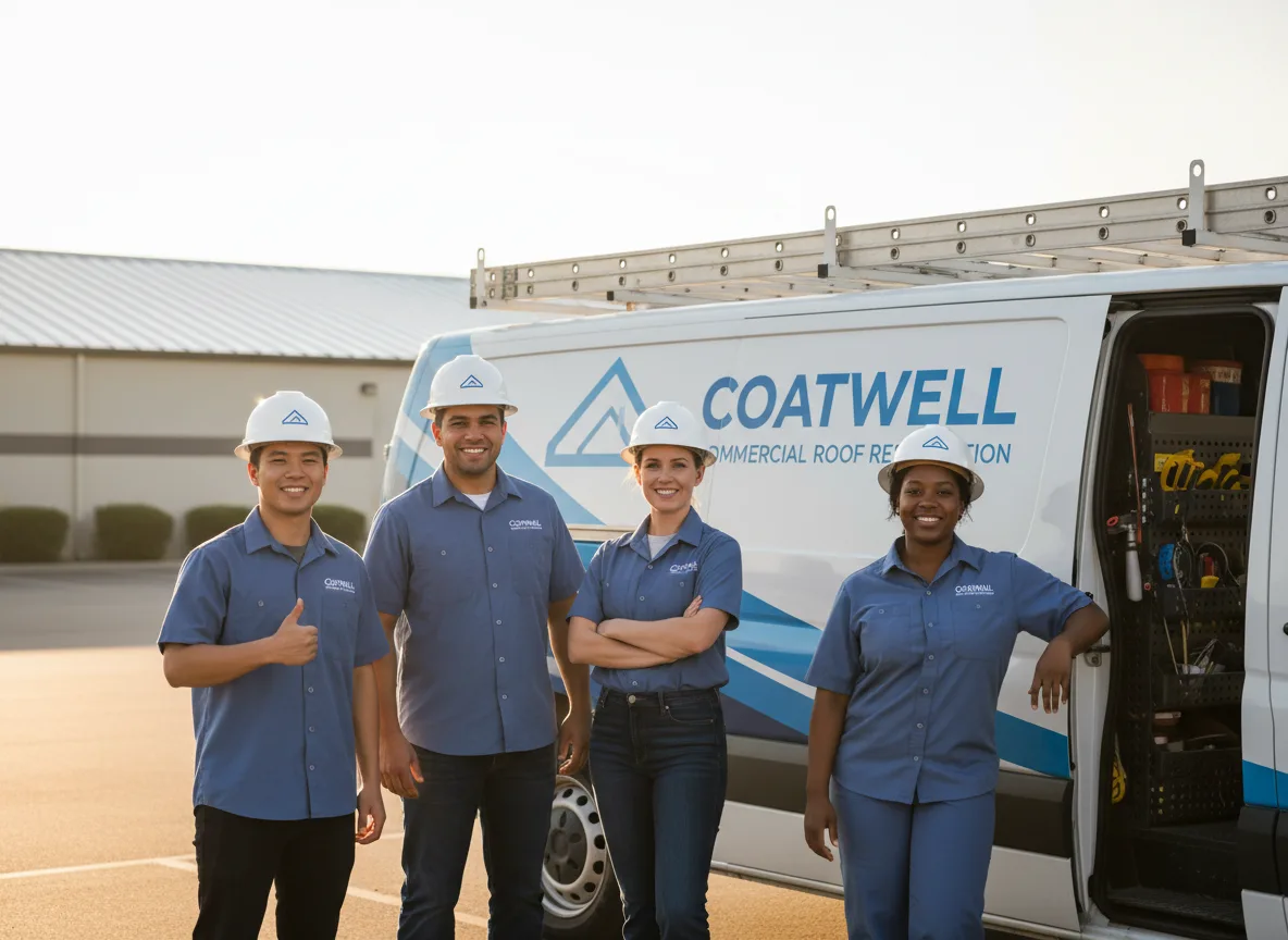Commercial roof coating company in Malone, TX